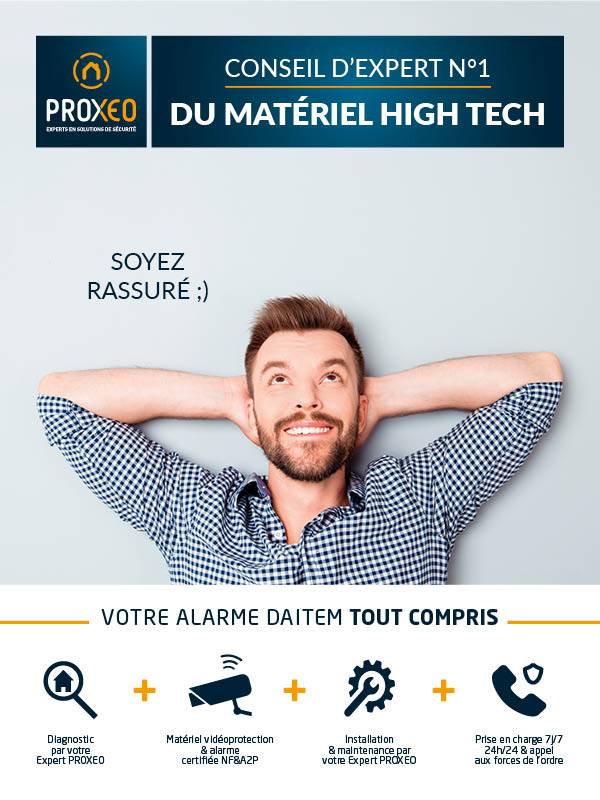 Du 1er juin au 31 juillet 2019, votre alarme DAITEM à partir de 49€/mois à Marseille